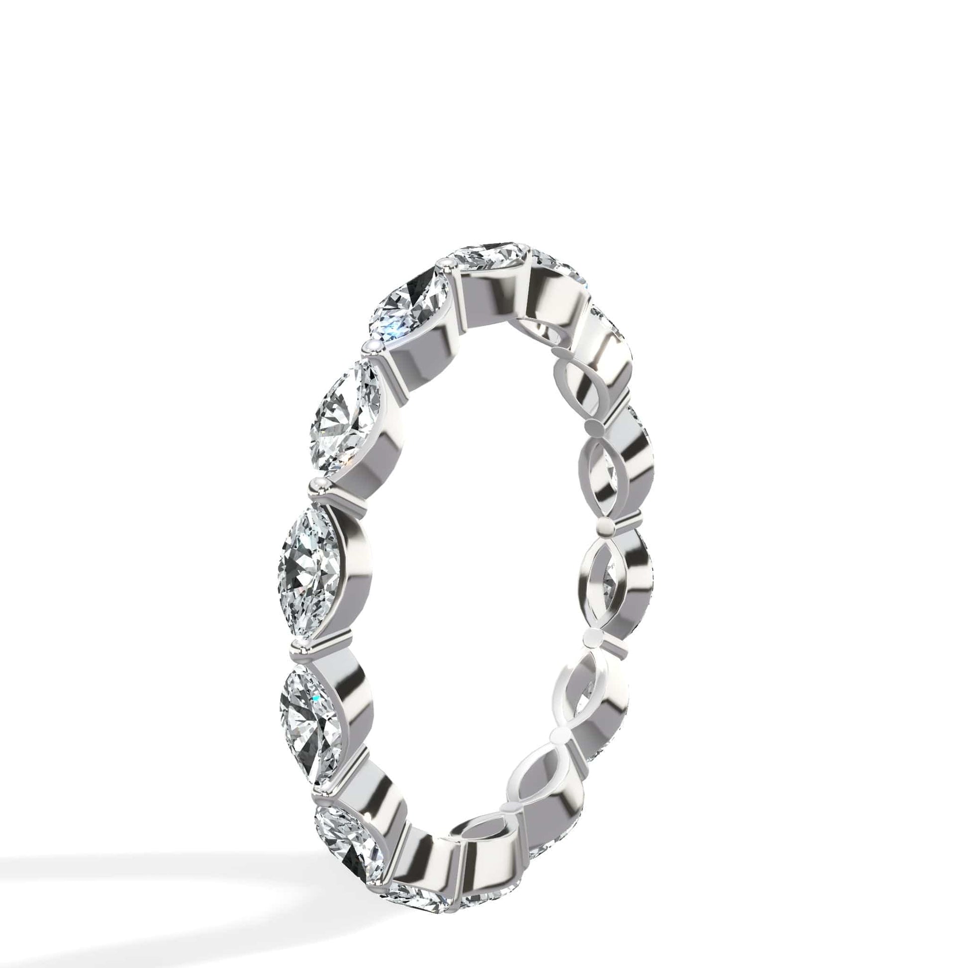 Diamond eternity ring.