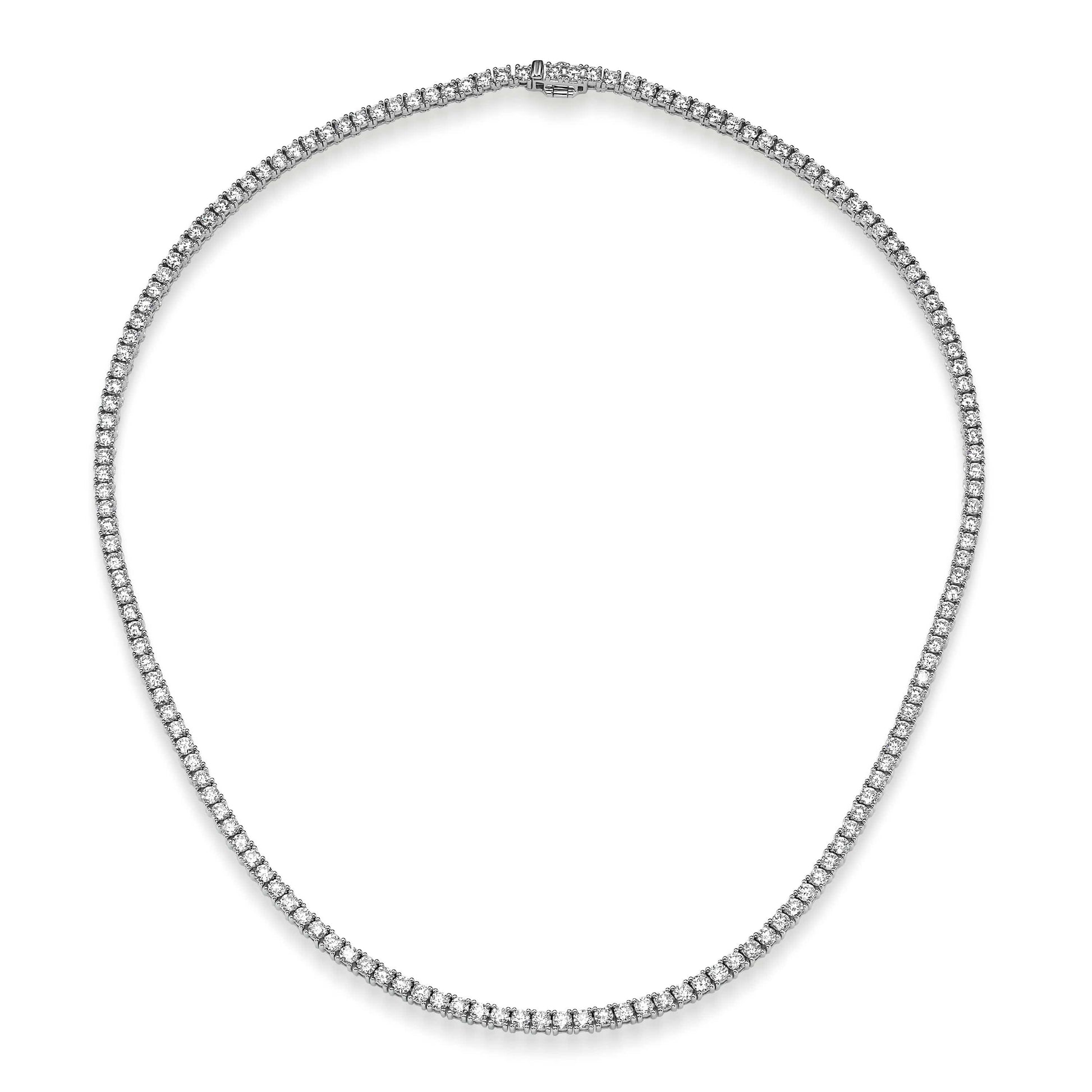 10ct Lab Grown Diamond Tennis Necklace