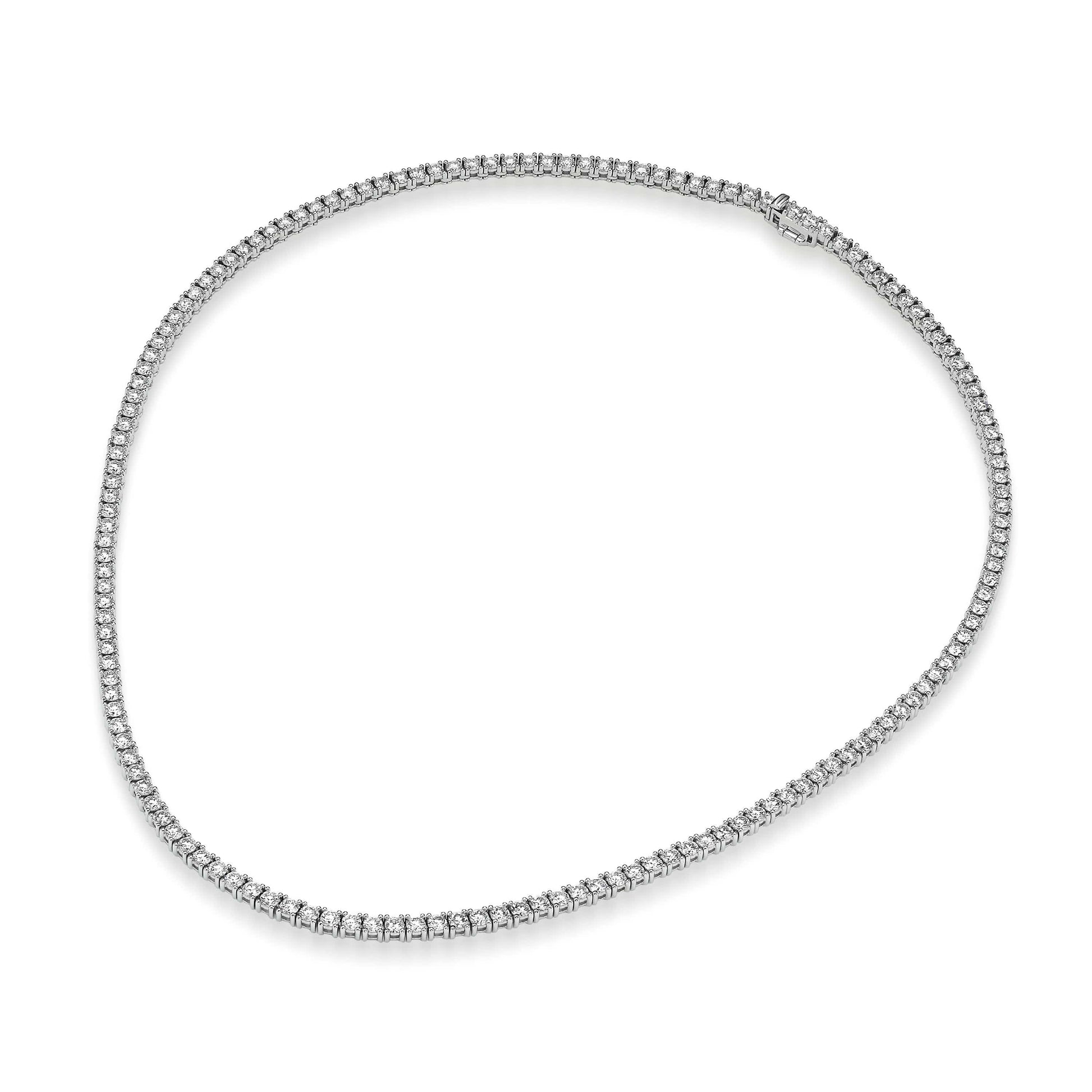 10ct Lab Grown Diamond Tennis Necklace