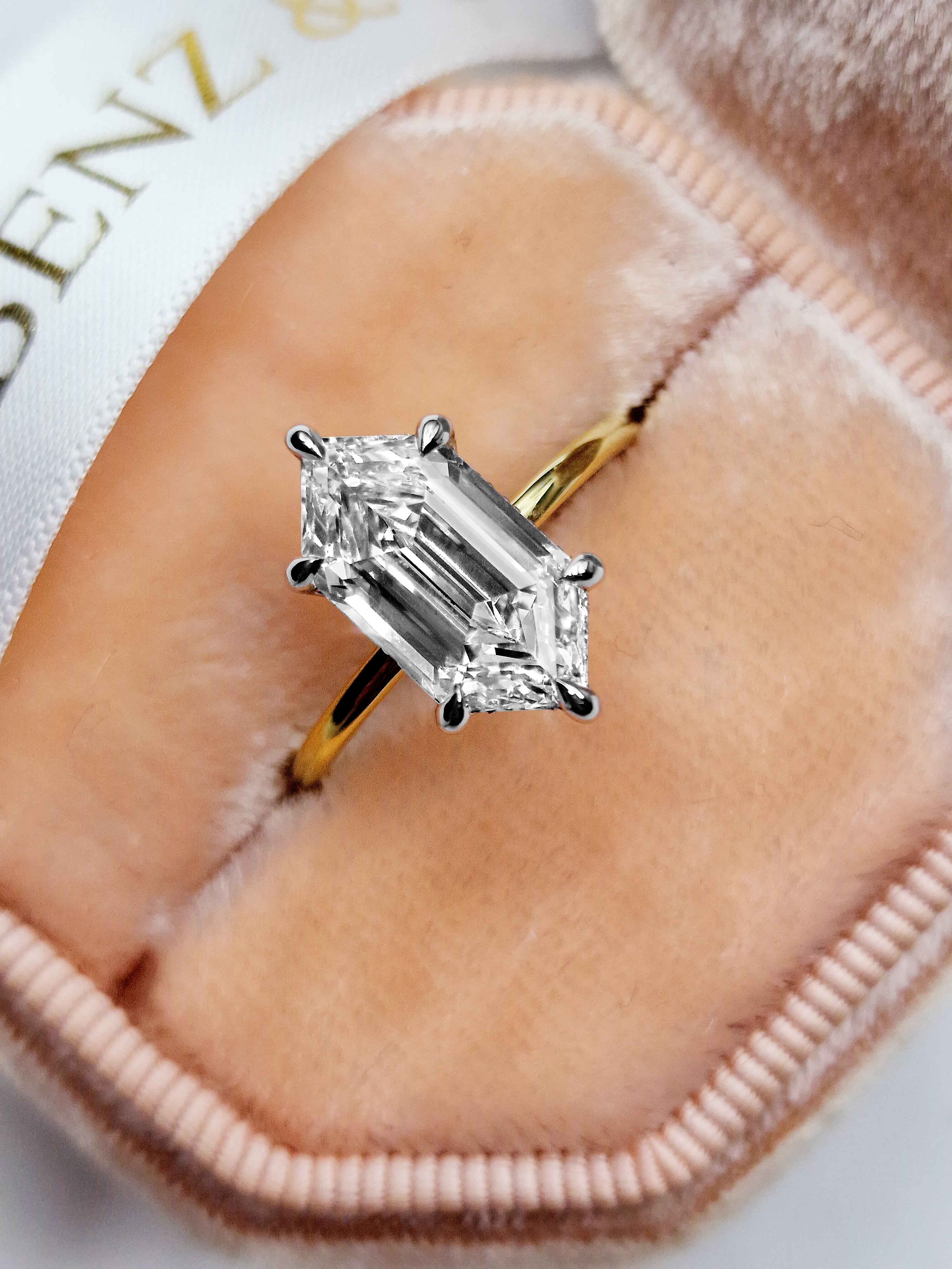 Elongated hexagon diamond new arrivals