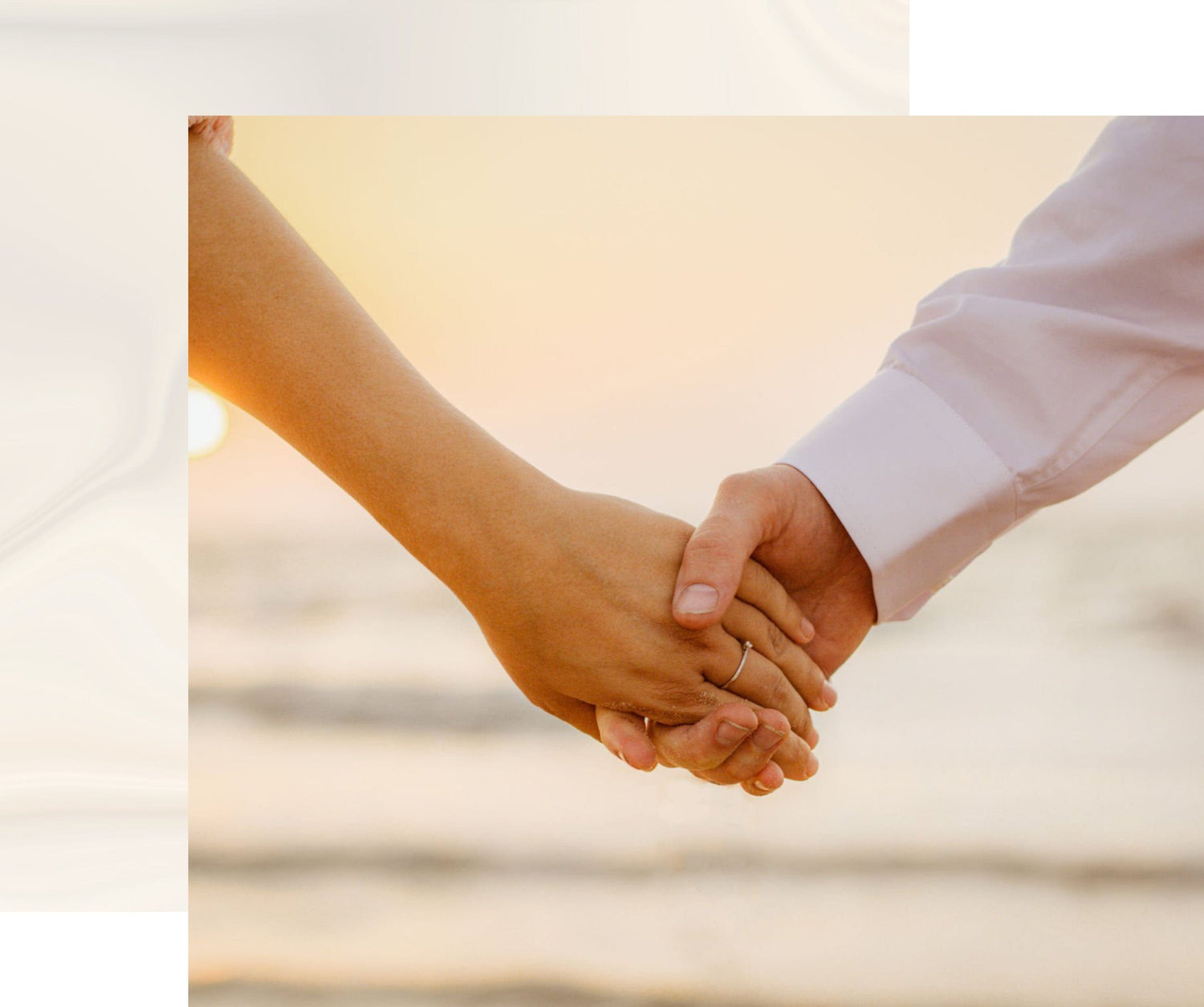 Wedding hands holding, Frame 91