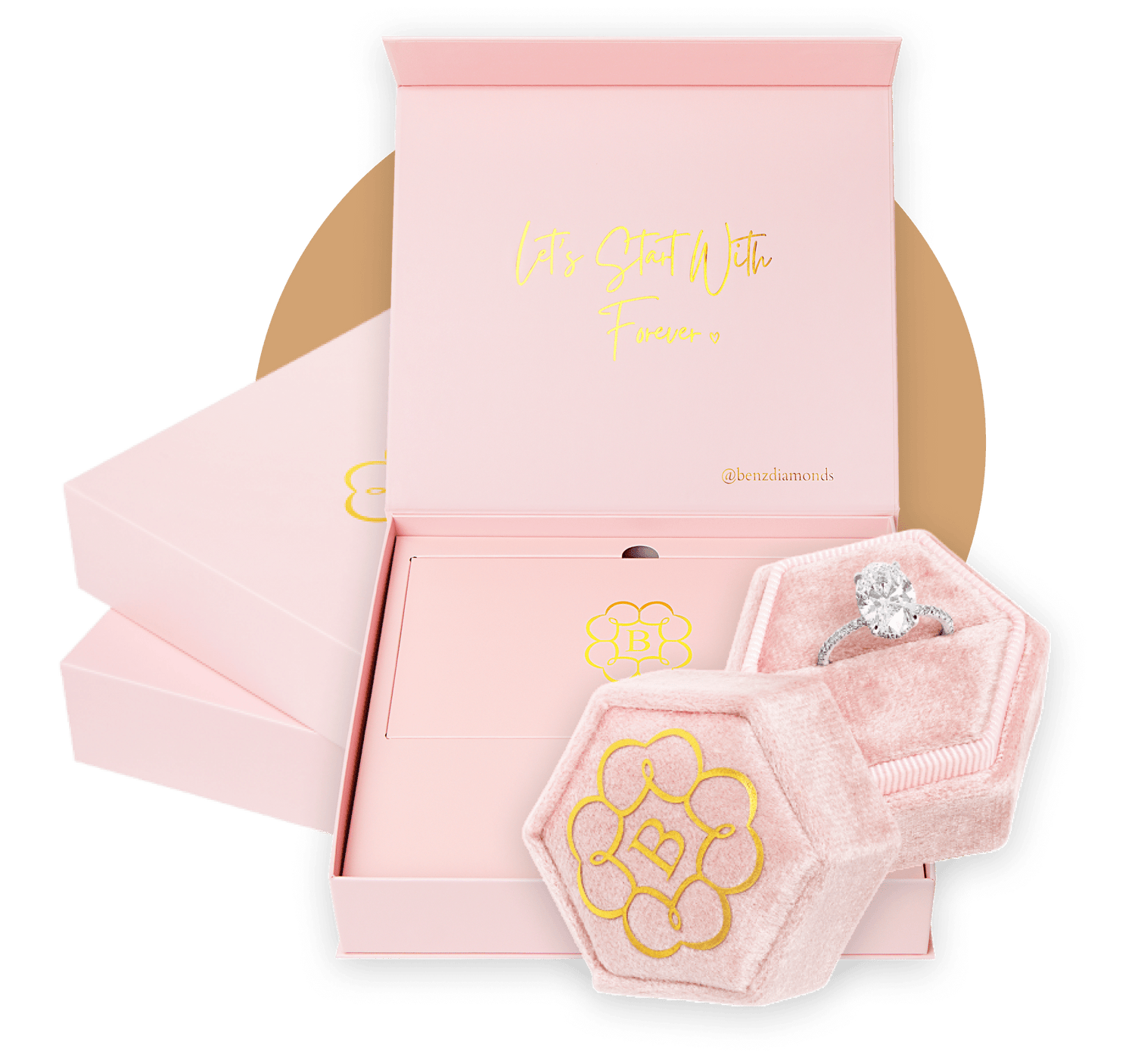 Engagement ring box, Frame 94