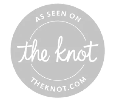 As Seen on The Knot badge.