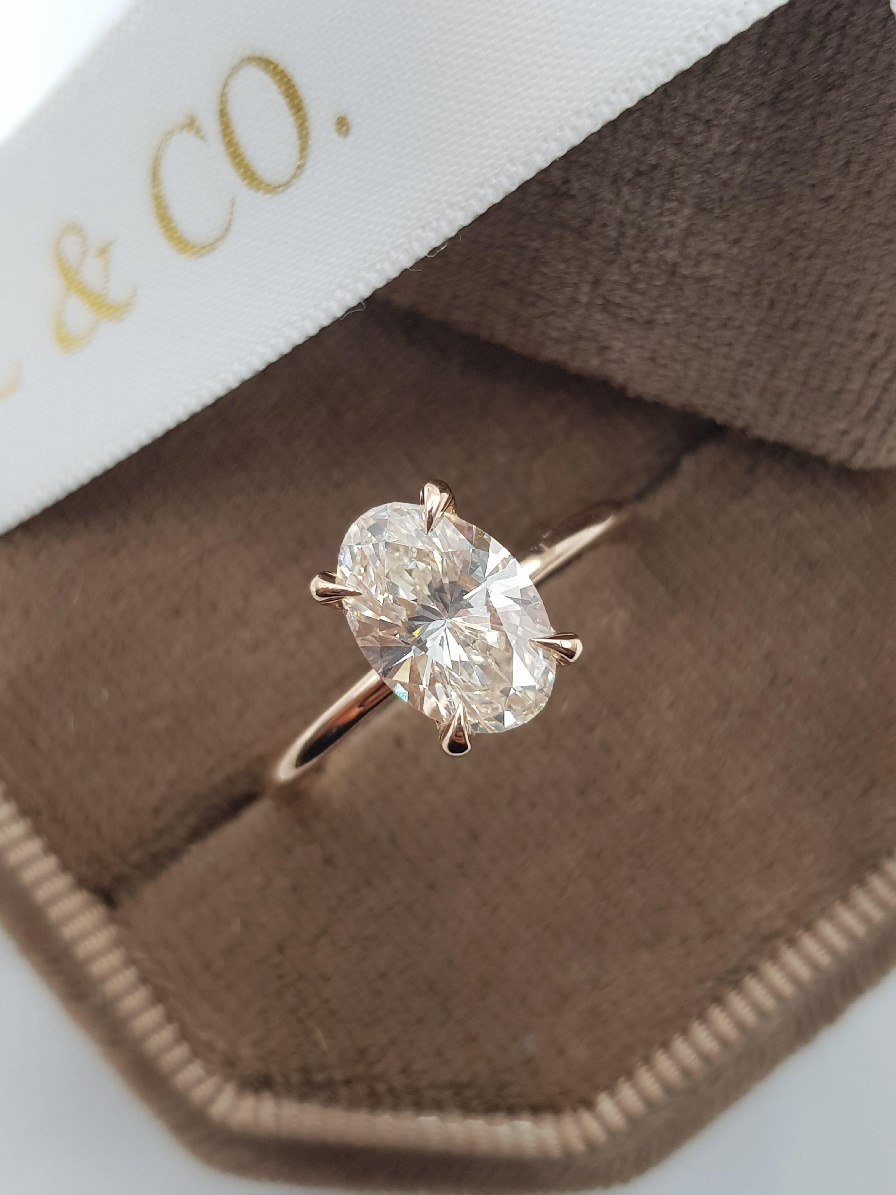 1.7 ct oval diamond Clearance