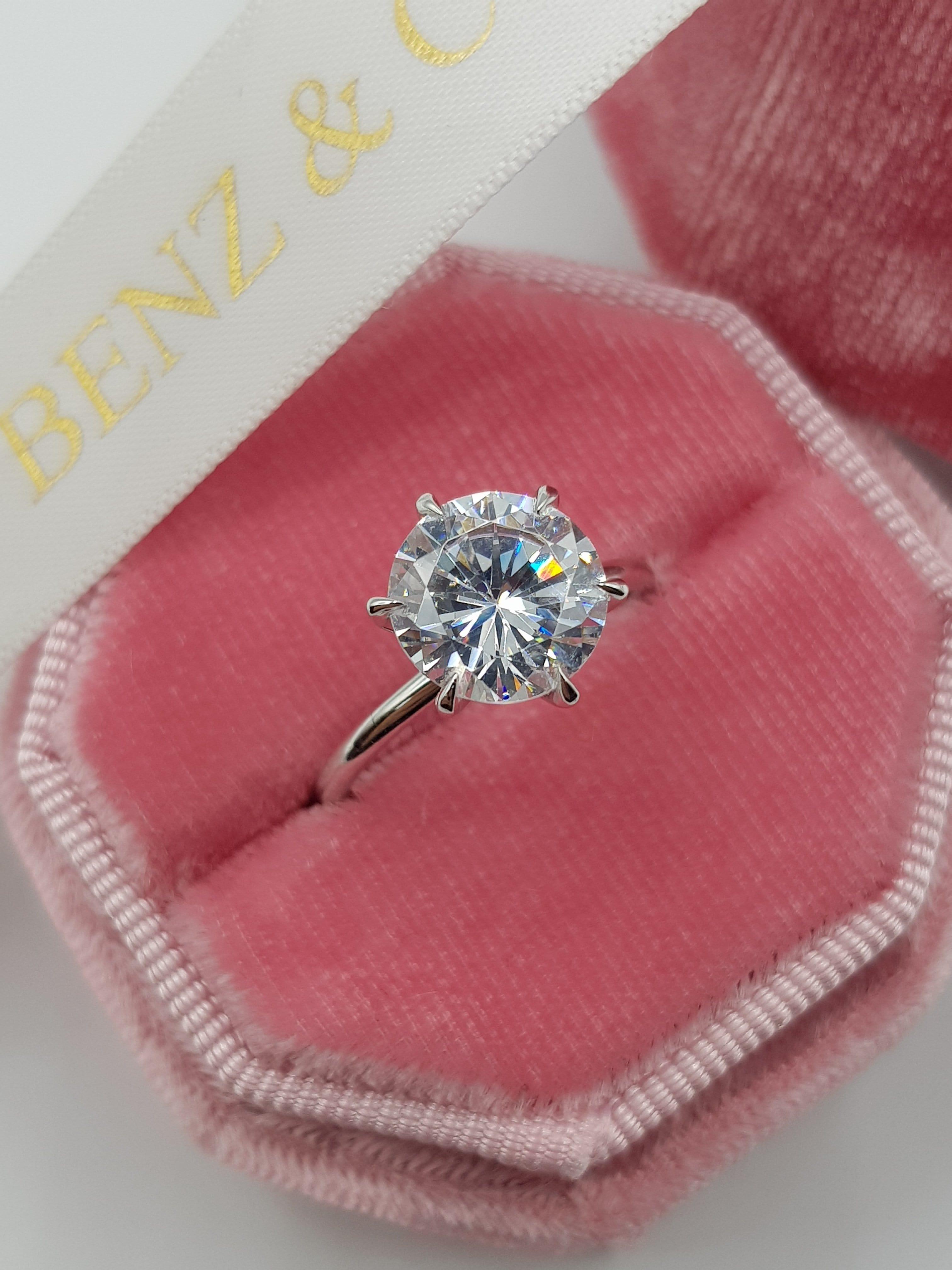 3 carat diamond ring design Clearance