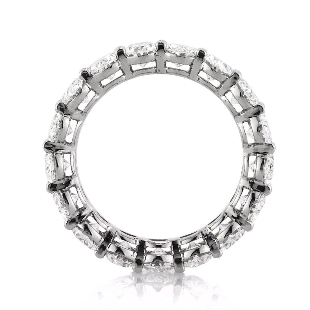 7ct Oval Diamond Eternity Ring
