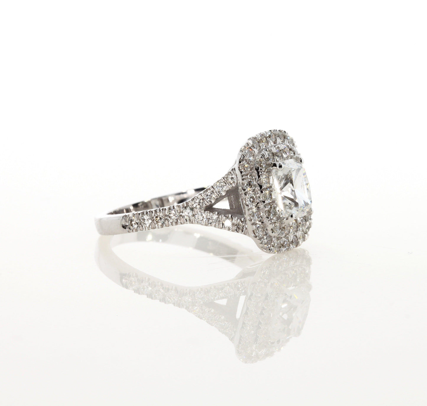 2.00 ct Cushion Cut Diamond Engagement Ring - BenzDiamonds