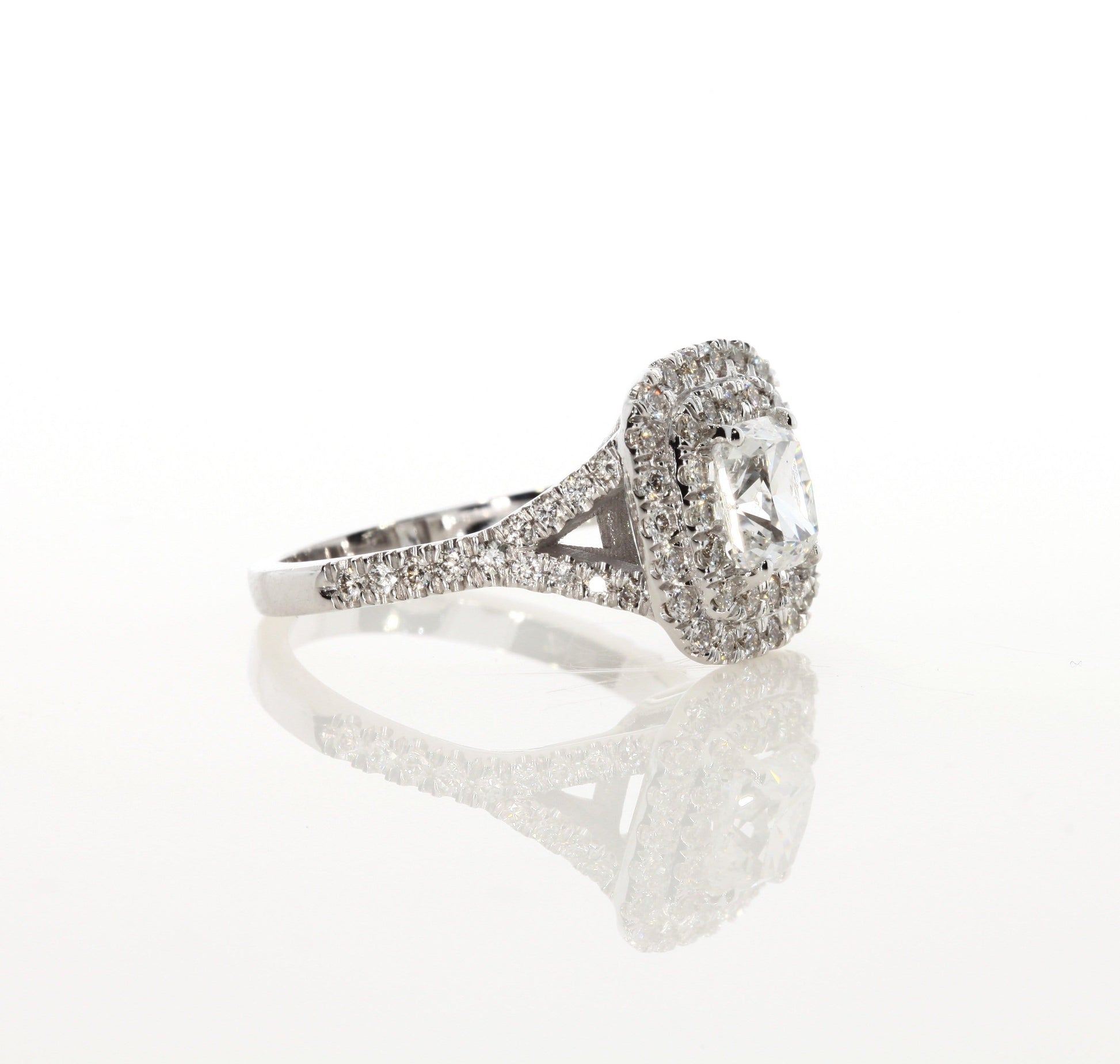 2.00 ct Cushion Cut Diamond Engagement Ring - BenzDiamonds