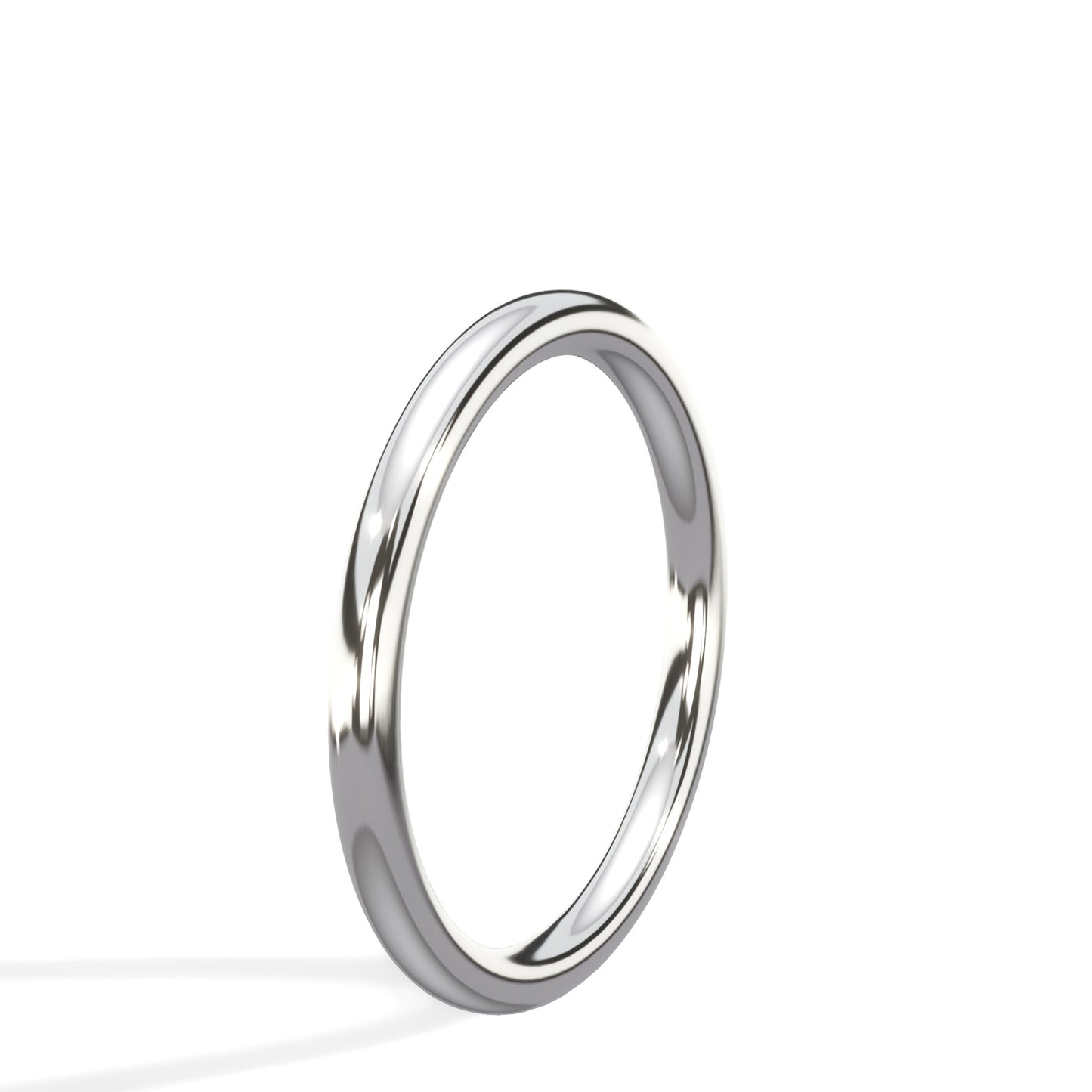 1.80mm Comfort Fit Wedding Ring In 14K Gold Or Platinum