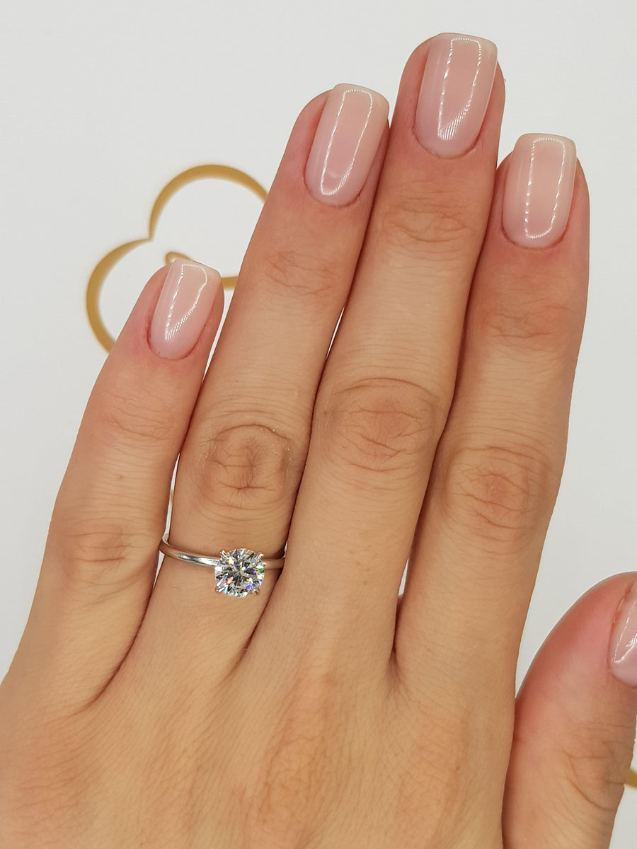 1 carat total weight diamond ring Clearance