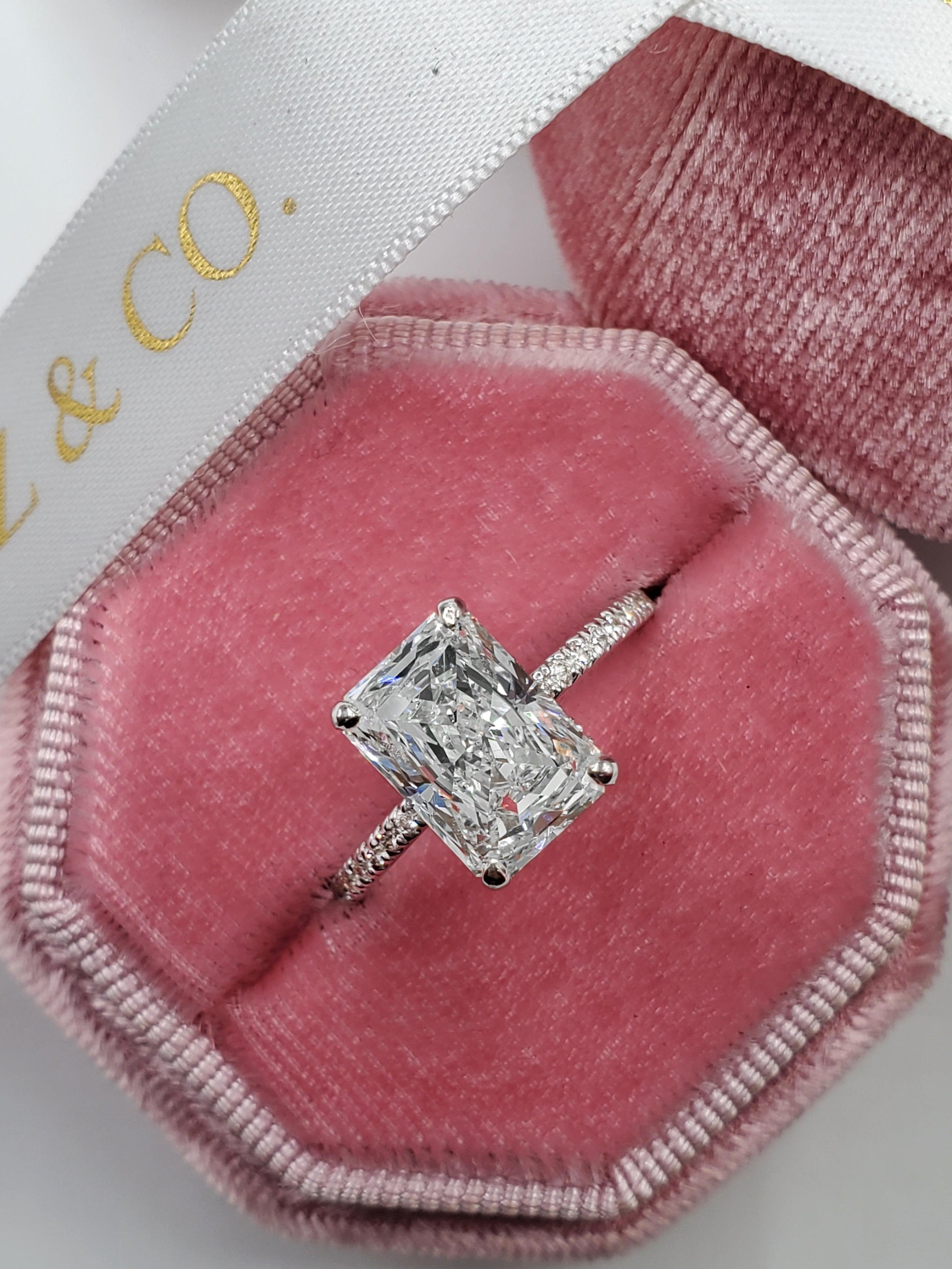 Ready To Ship Engagement Rings – Benz & Co Diamonds