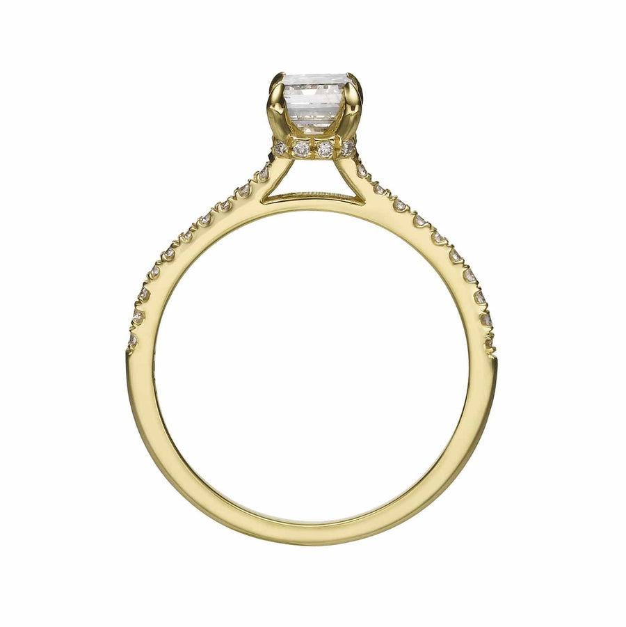 1.46 ct Emerald Cut Diamond Engagement Ring - BenzDiamonds