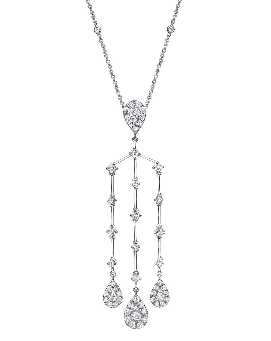 3.36 CT ILLUSION CHANDELIER NECKLACE - BenzDiamonds