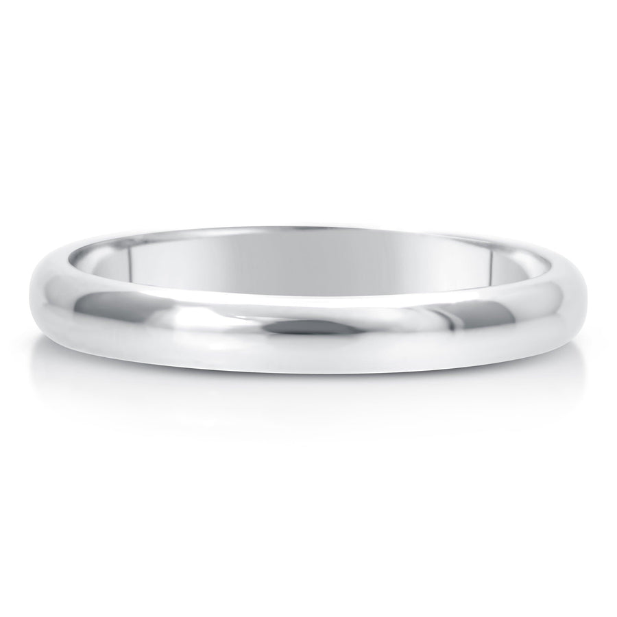 Comfort Fit Wedding Ring In 14K Gold (3mm) - BenzDiamonds