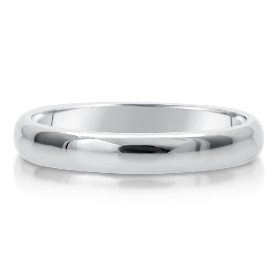 Comfort Fit Wedding Ring In 14K Gold (4mm) - BenzDiamonds