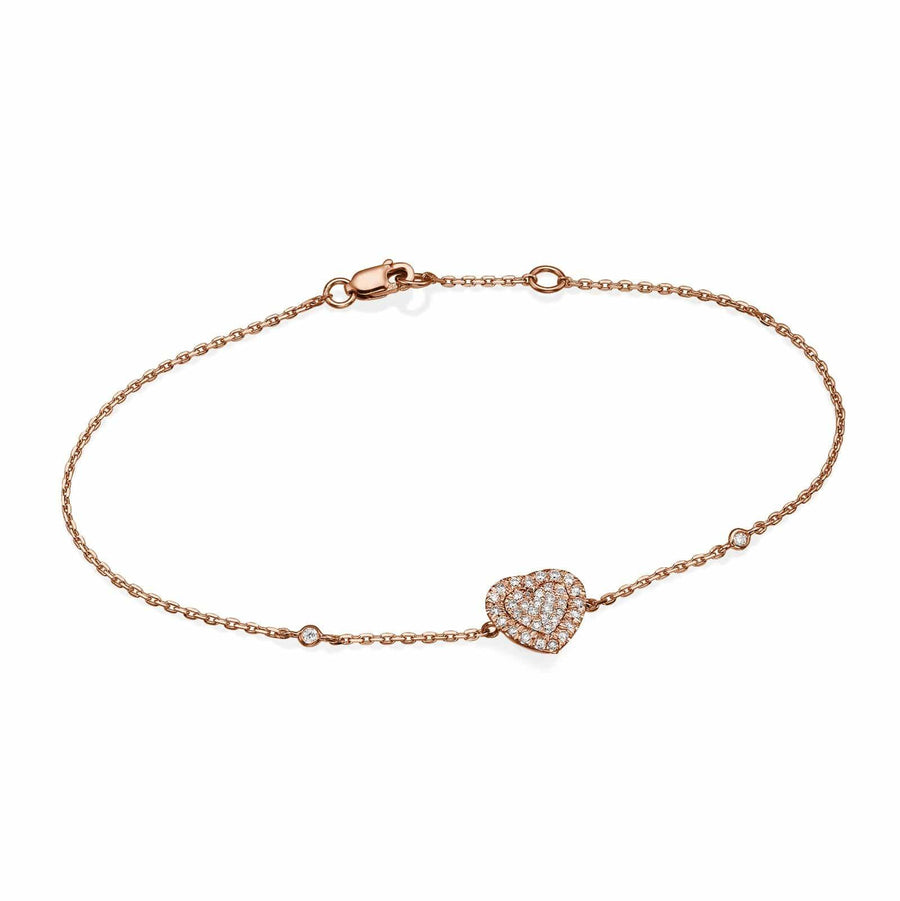 Carlton London Gold Plated Heart Shape Bracelet For Women – Carlton London  Online