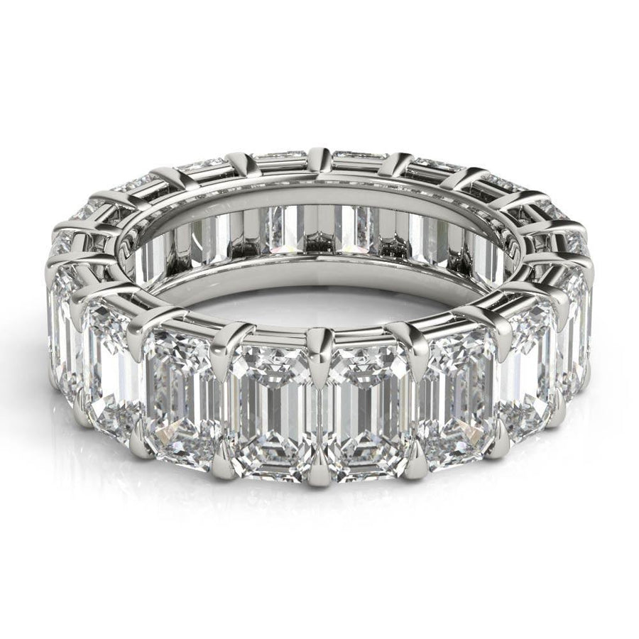 5 ct Emerald Cut Diamond Eternity Band Benz Co Diamonds