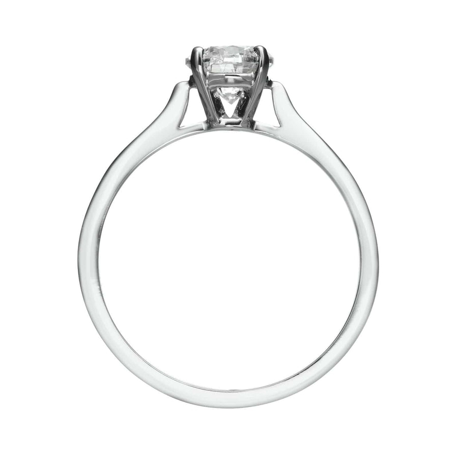 1.00 ct Round Brilliant Cut Diamond Engagement Ring - BenzDiamonds