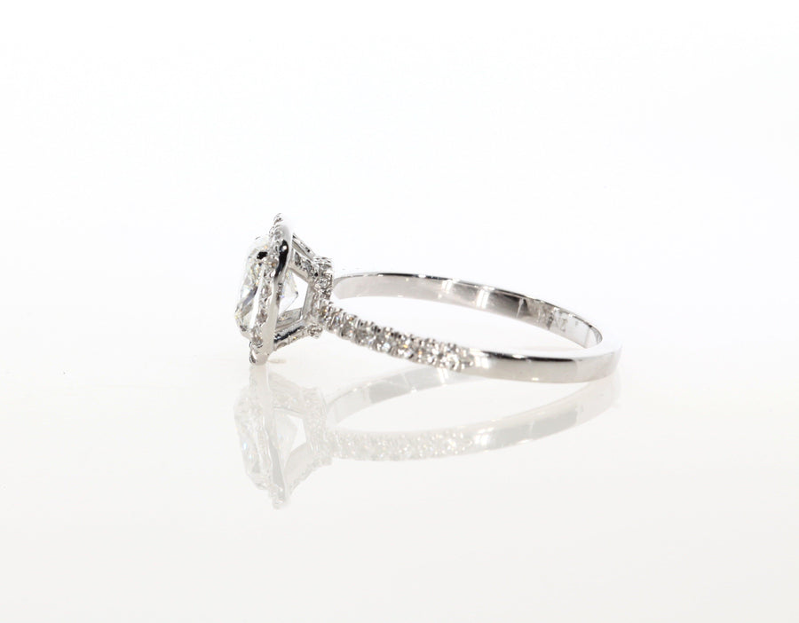 1.76 ct Cushion Cut Diamond Engagement Ring - BenzDiamonds