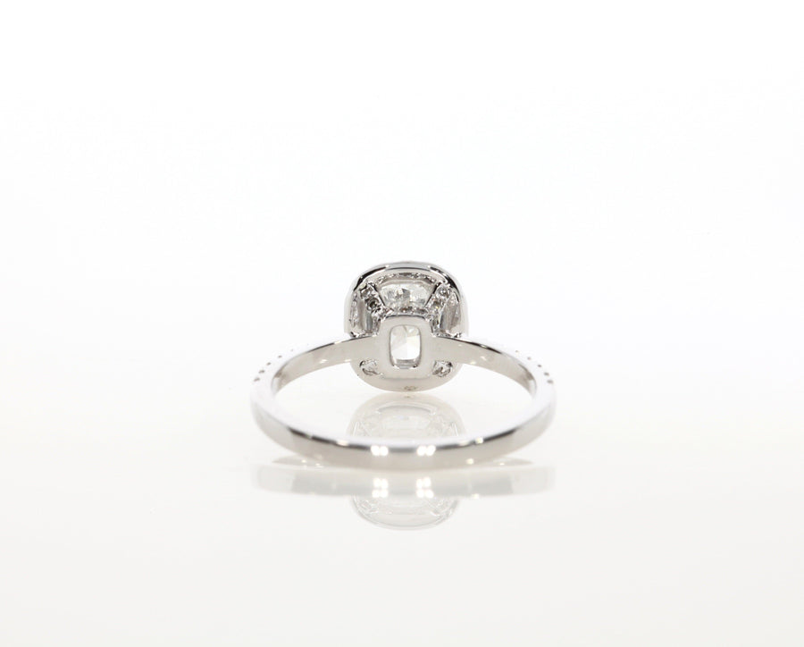 1.76 ct Cushion Cut Diamond Engagement Ring - BenzDiamonds