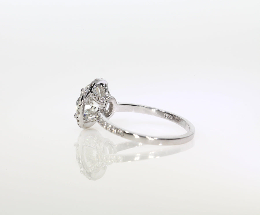 2.06 ct Round Cut Diamond Engagement Ring - BenzDiamonds