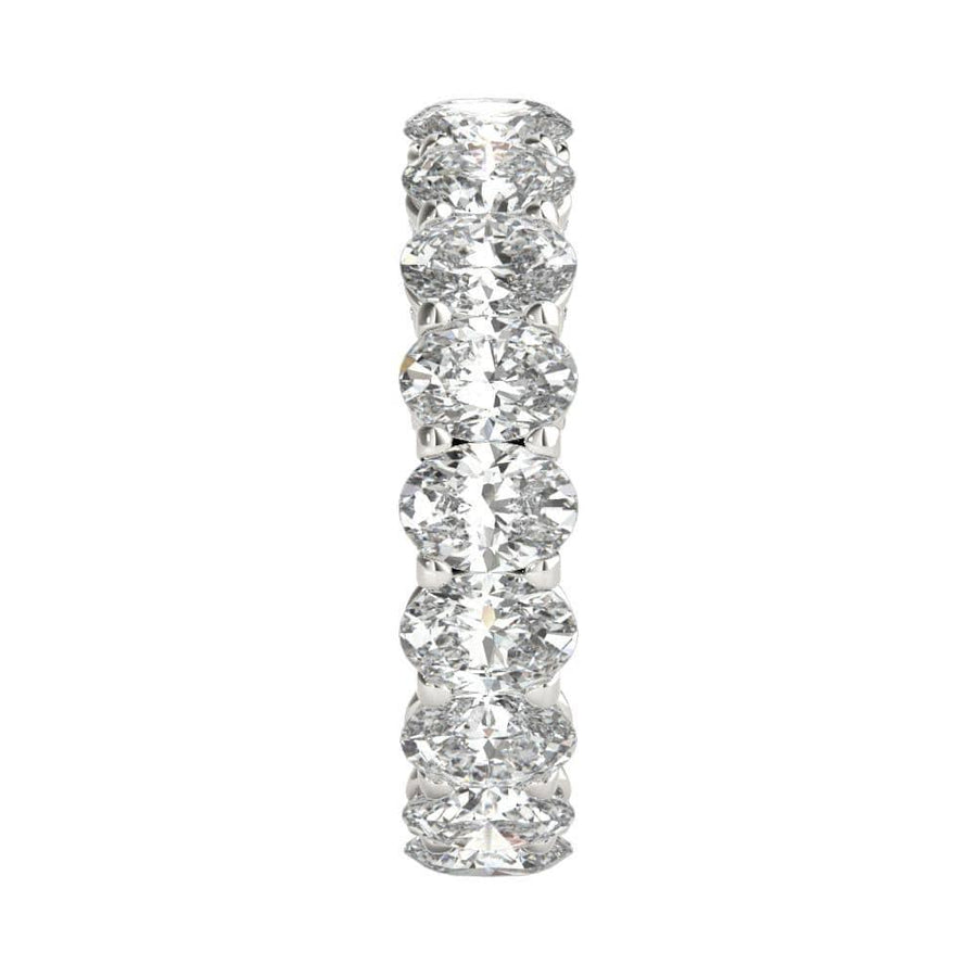 3 ct Oval Cut Diamond Eternity Band - BenzDiamonds