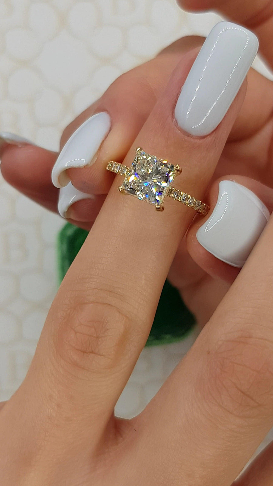 Princess Cut Diamond Engagement Rings | 77 Diamonds