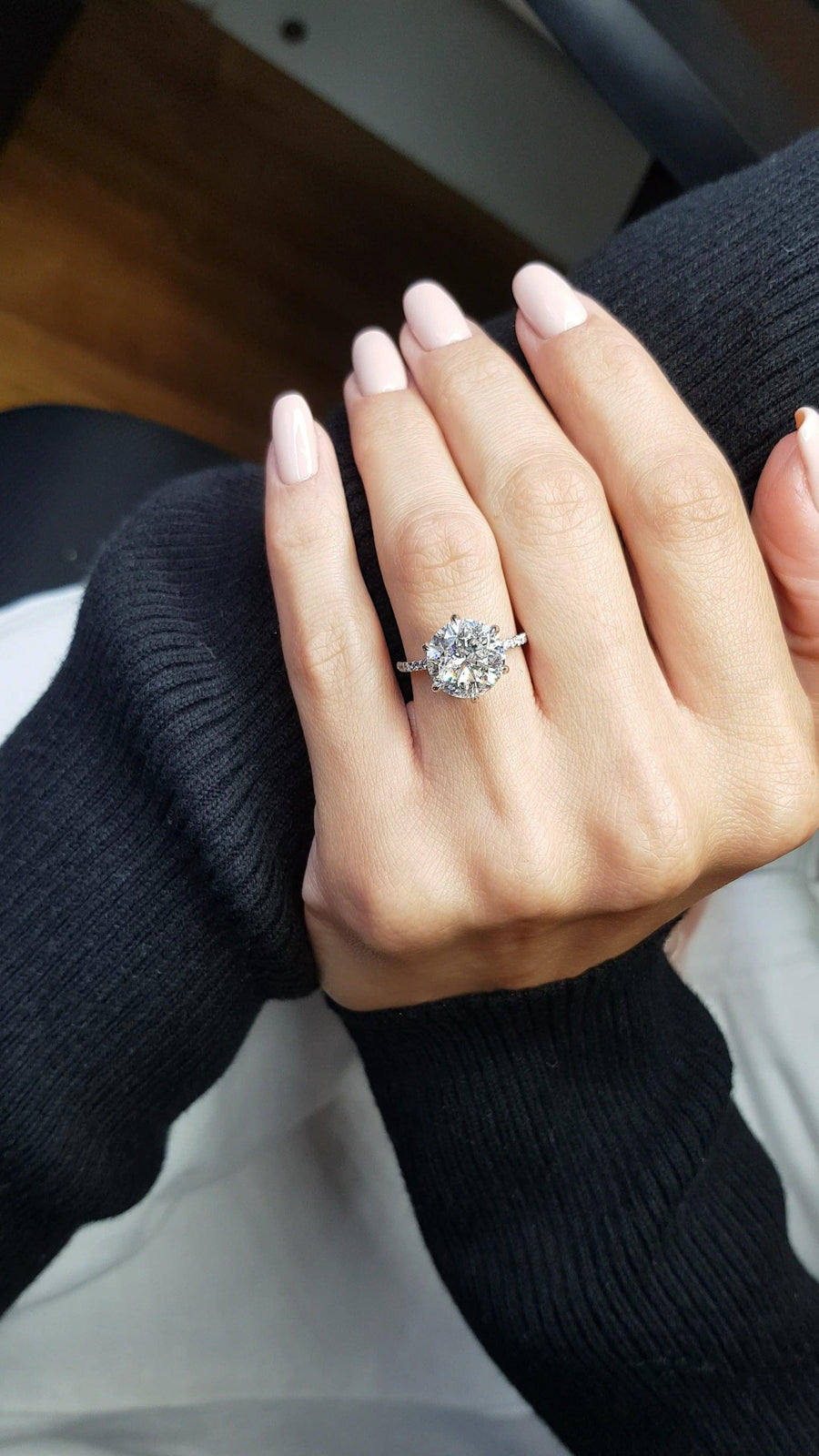 4 carat brilliant cut diamond Clearance