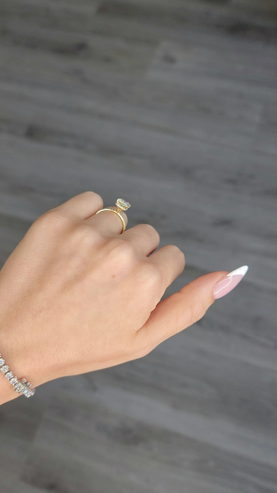3.18 Carats Radiant Cut Micropaved Side Stones Hidden Halo Diamond Engagement Ring - BenzDiamonds