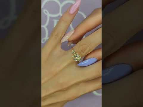 1.80 Carats Princess Cut Starburst Diamond Engagement Ring