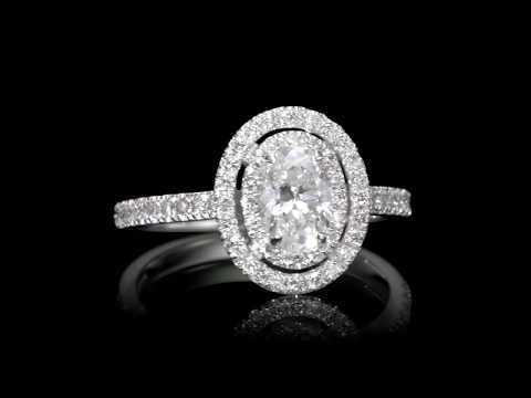1.50 ct Oval Cut Diamond Engagement Ring