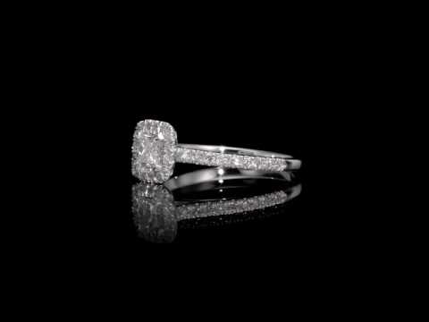 1.00 ct Princess cut Diamond Engagement Ring